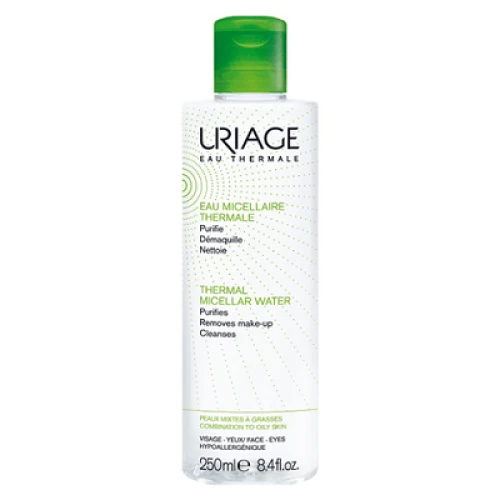 Uriage eau micellaire thermale pmg - nước tẩy trang cho da dầu, hỗn hợp