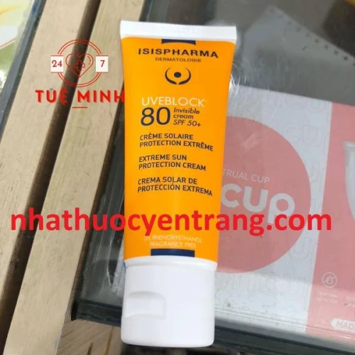 Uveblock spf 80 invisible