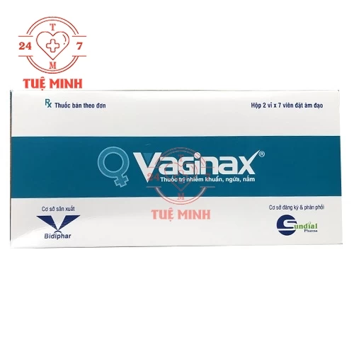 Vaginax - Thuốc trị viêm âm đạo hiệu quả của Bidiphar