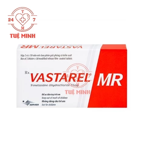 Vastarel MR - Thuốc điều trị đau thắt ngực của Pháp