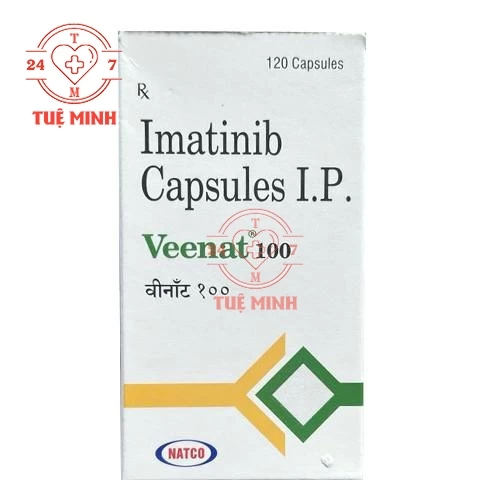 Veenat 100mg - Thuốc điều trị bệnh bạch cầu của Natco