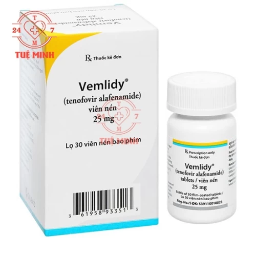 Vemlidy 25mg -Thuốc điều trị viêm gan siêu vi B của Ireland