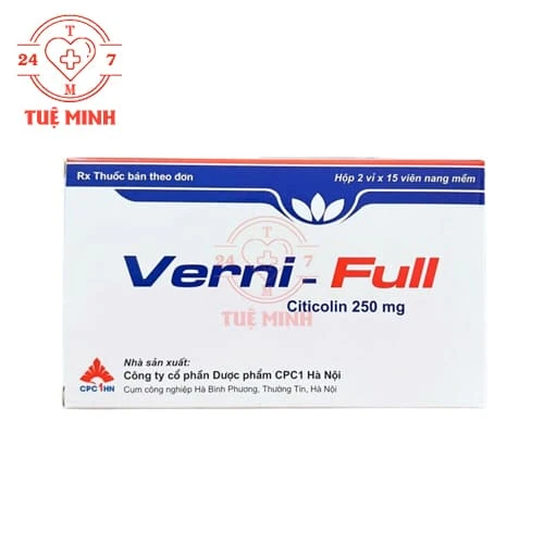 Verni-full 250mg CPC1HN - Thuốc điều trị đau thần kinh