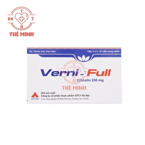 Verni-full 250mg CPC1HN - Thuốc điều trị đau thần kinh