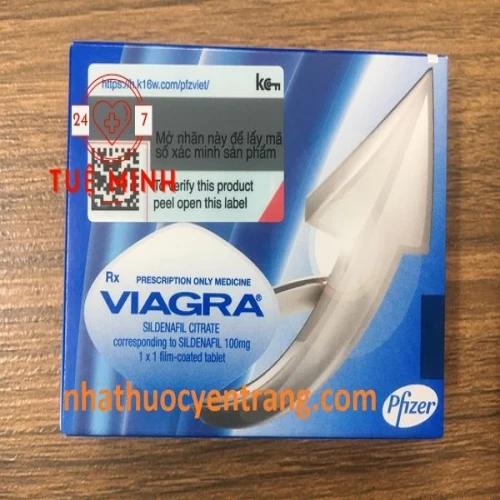 Viagra 100mg (hộp 1 viên)