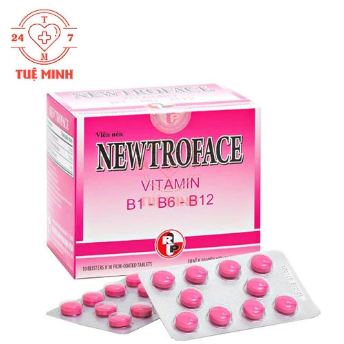 Viên nén Newtroface DP Phương Đông - Bổ sung vitamin nhóm B cho cơ thể