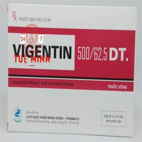 Vigentin 500/62.5 mg