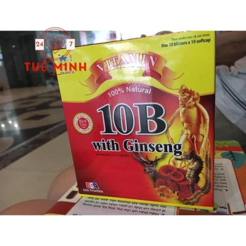 Vitamin 10b with gingseng