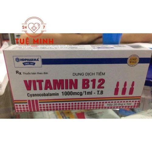 Vitamin b12 hải dương hộp 20 ống