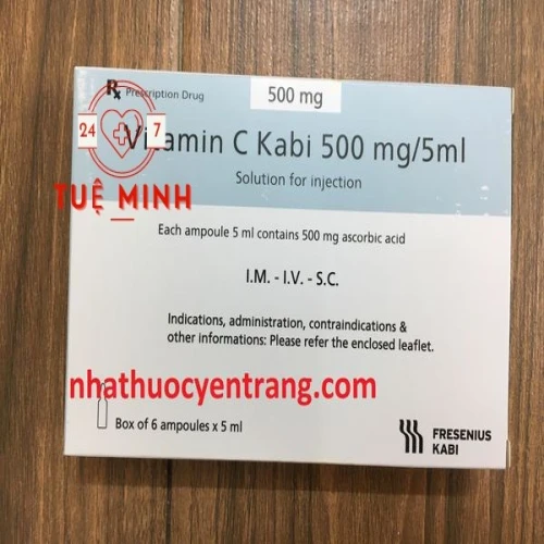 Vitamin c kabi 500mg/5ml