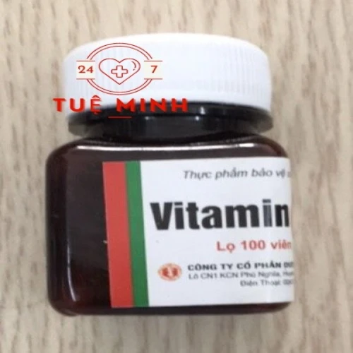 Vitamin c (lọ 100 viên)