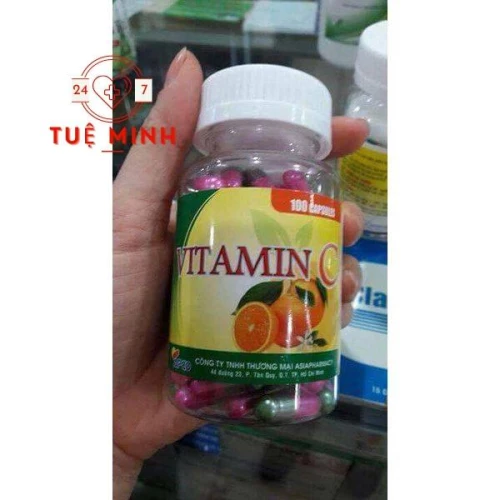 Vitamin c lọ 100 viên