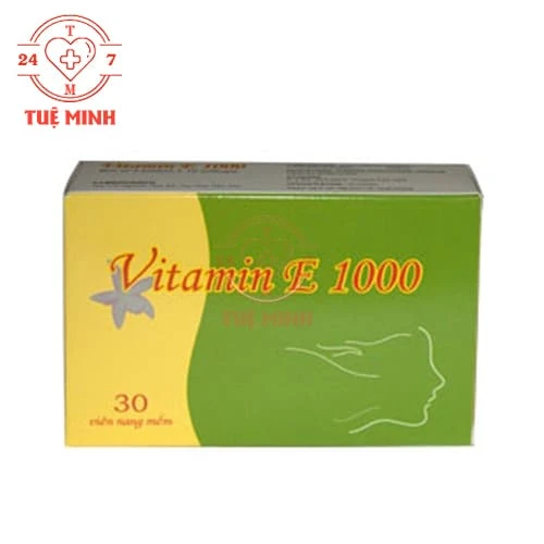 Vitamin E 1000 Pymepharco - Giúp bổ sung vitamin E