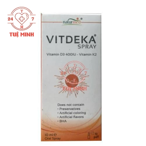 VITDEKA Spray - Hỗ trợ bổ sung vitamin D và K2 hiệu quả