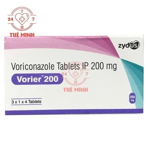 Vorier 200 - Thuốc điều trị nhiễm nấm hiệu quả của Ấn Độ