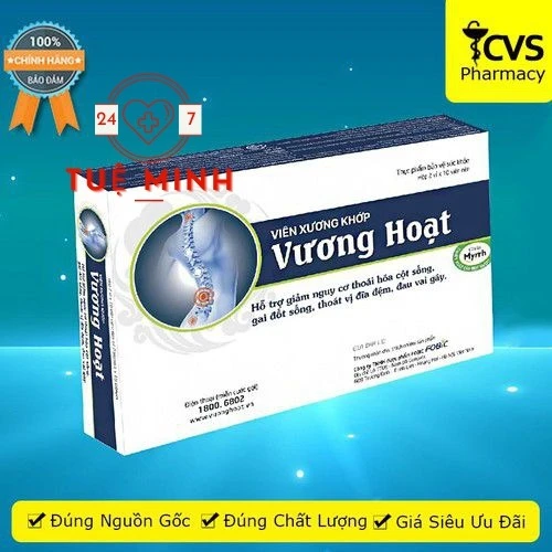 Vương hoạt dạng vỉ 20 viên