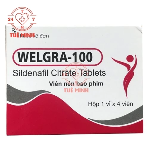 Welgra-100 - Thuốc điều trị rối loạn cương dương