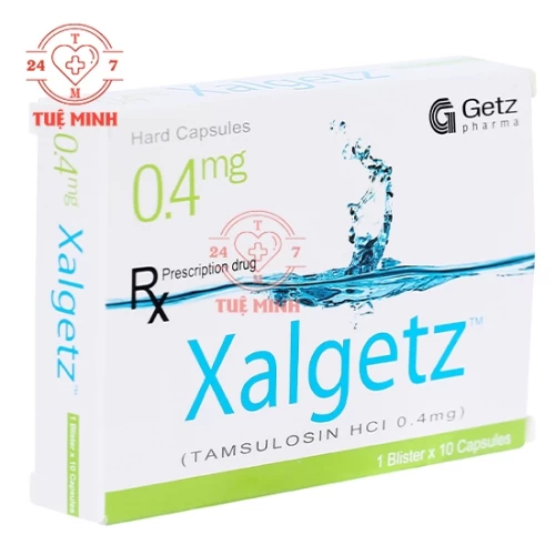 Xalgetz 0.4mg Getz Pharma - Thuốc điều trị tăng sản lành tính ở tuyến tiền liệt
