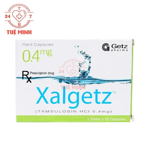 Xalgetz 0.4mg Getz Pharma - Thuốc điều trị tăng sản lành tính ở tuyến tiền liệt