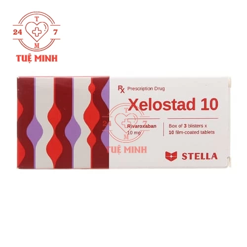 Xelostad 10 - Thuốc phòng thuyên tắc huyết khối tĩnh mạch hiệu quả