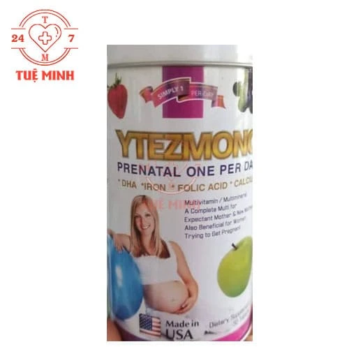 Ytezmono - Viên uống bổ sung vitamin và khoáng chất cho bà bầu Mỹ