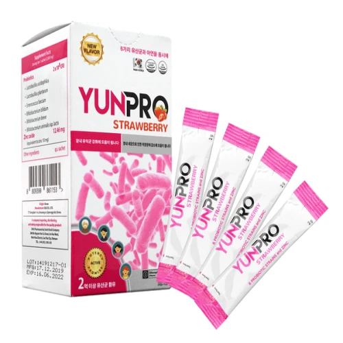 Yunpro 20 gói vị dâu