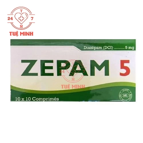 Zepam 5 - Thuốc an thần và giúp ngủ ngon của Thái Lan