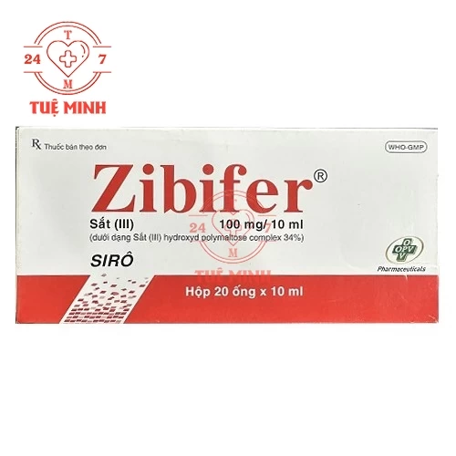 Zibifer 100mg/10ml - OPV