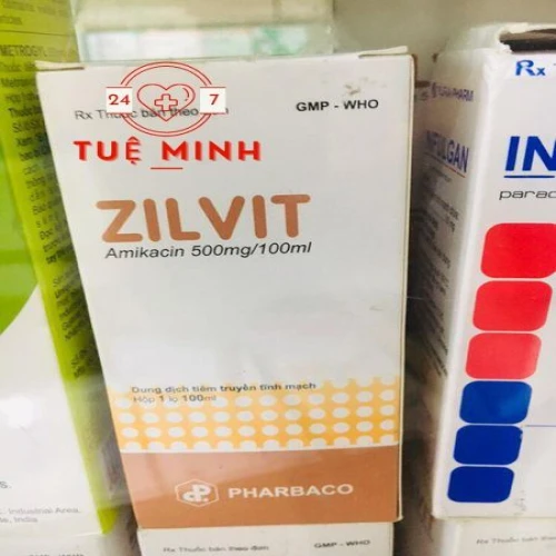 Zilvit 500mg/100ml