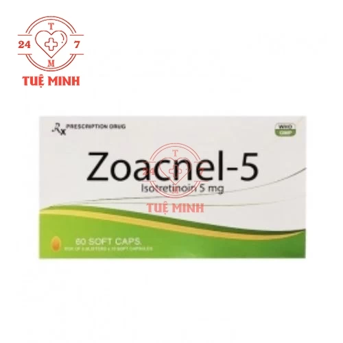 Zoacnel-5 - Thuốc uống điều trị mụn trứng cá nặng của Davipharm