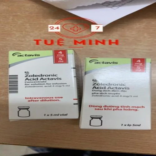 Zoledronic acid actavis 4mg/5ml