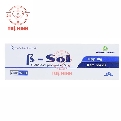 B-sol cream 10g (10 hộp)