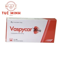 Vaspycar 20mg - Thuốc điều trị đau thắt ngực an toàn, hiệu quả