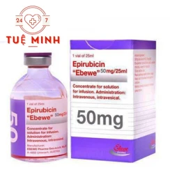 Epirubicin "Ebewe" 50mg/25ml - Thuốc điều trị bệnh ung thư hiệu quả