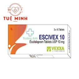 Escivex 10mg - Thuốc điều trị bệnh trầm cảm hiệu quả của Ấn Độ