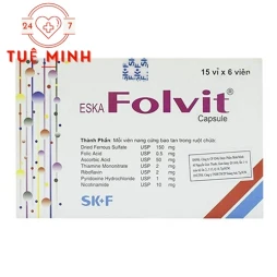 Eskafolvit Capsule - Hỗ trợ bổ sung sắt hiệu quả của Bangladesh