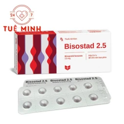 Bisostad 2.5 - Thuốc điều trị tăng huyết áp hiệu quả