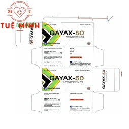 Gayax 50 - Thuốc điều trị bệnh tâm thần phân liệt hiệu quả