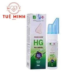 Nasal Care HG người lớn - Hỗ trợ phòng ngừa bệnh tai mũi họng hiệu quả