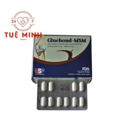 Gluchond- MSM - Hỗ trợ điều trị bệnh xương khớp hiệu quả