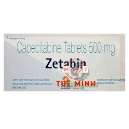 Zetabin 500mg - Thuốc điều trị bệnh ung thư của Ấn Độ