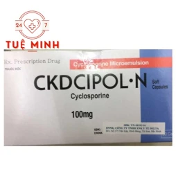 CKDCipol-N 100mg - Thuốc hỗ trợ ghép tạng của Hàn Quốc