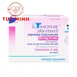 Taxotere 80mg/4ml Sanofi - Thuốc điều trị ung thư hiệu quả