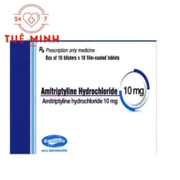 Amitriptyline Hydrochloride 10mg - Thuốc điều trị trầm cảm hiệu quả