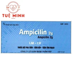 Ampicilin 2g VCP - Thuốc điều trị nhiễm khuẩn hiệu quả