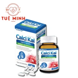 Calci Kal - Hỗ trợ tăng cường bổ sung canxi của Dolexphar