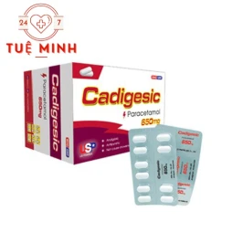 CADIGESIC 650 USP (viên trắng) - Thuốc giảm đau, hạ sốt hiệu quả