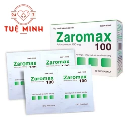Zaromax 100 - Thuốc điều trị nhiễm khuẩn hiệu quả của DHG Pharma