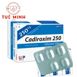 Cadiroxim 250 - Thuốc kháng sinh  điều trị nhiễm khuẩn hiệu quả