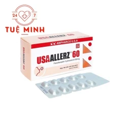 Usaallerz 60mg - Thuốc điều trị viêm mũi dị ứng theo mùa